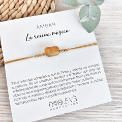 Pulsera energética ÁMBAR