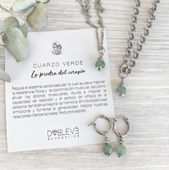 Conjunto CUARZO VERDE - Regeneración del cuerpo - comprar online