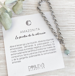 Pulsera AMAZONITA - INTUICIÓN - comprar online