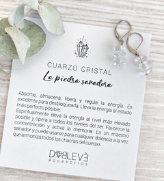 Aros CUARZO CRISTAL - Protección y sanación - comprar online