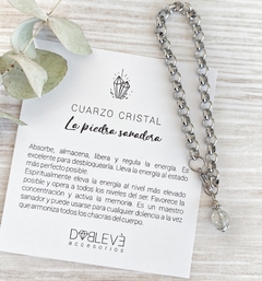 Pulsera CUARZO CRISTAL - Protección y sanación - comprar online