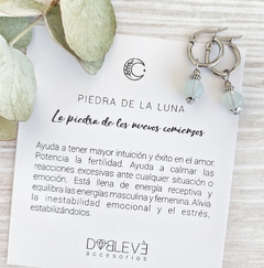 Aros PIEDRA DE LA LUNA - Nuevos comienzos - comprar online