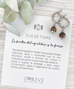 Aros OJO DE TIGRE - Poder personal y buena suerte - comprar online