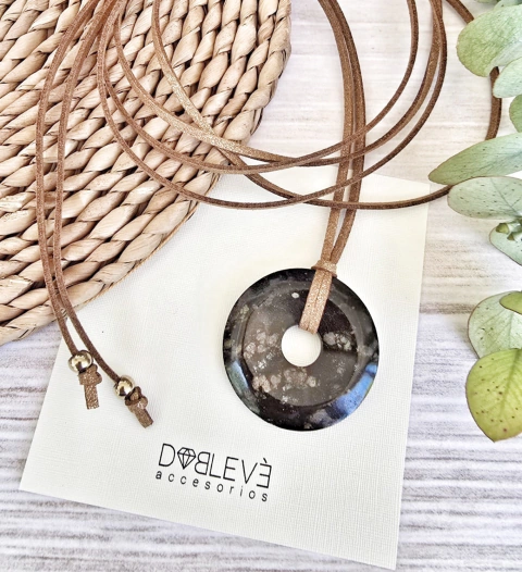 Corbatero Lazo Piedra Pi de ónix