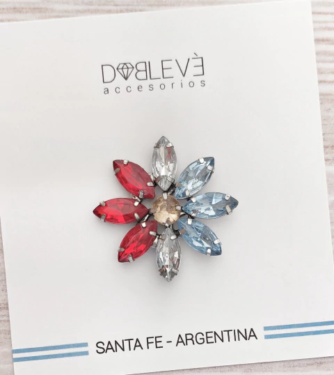 Prendedor Patrio Santa Fe - Argentina 0004 - comprar online