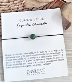 Pulsera energética esfera - 24 piedras - tienda online