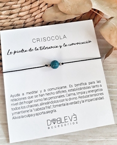 Pulsera energética esfera - 24 piedras - tienda online