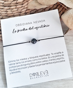 Pulsera energética esfera - 24 piedras