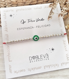 Pulsera amuleto ojo PROTECTOR COLORES CON SIGNIFICADO - Doblevé Accesorios