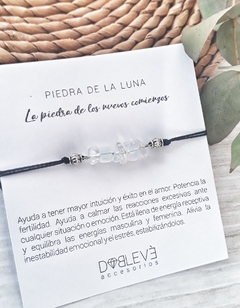 Pulsera energética escallas - 23 piedras - tienda online