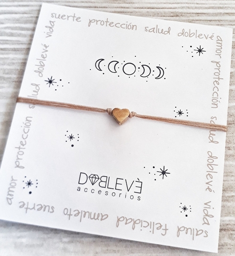 Pulsera amuleto CORAZÓN en internet