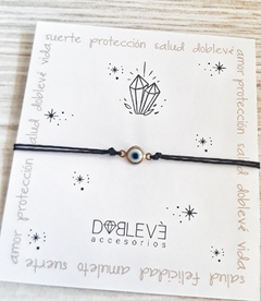 Pulsera amuleto OJO PROTECTOR - RIQUEZA