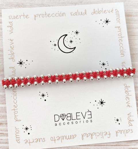 Pulsera ROJA amuleto - tienda online