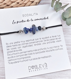 Pulsera energética escallas - 23 piedras - tienda online