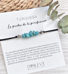 Pulsera energética escallas - 23 piedras - Doblevé Accesorios