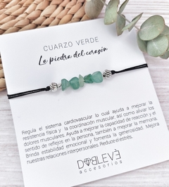 Pulsera energética escallas - 23 piedras en internet