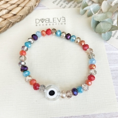 Pulsera amuleto OJO BLANCO