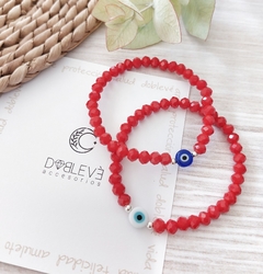 Pulsera ojo protector roja - comprar online