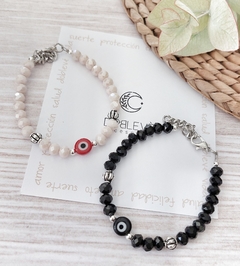 Pulsera Protectora Ojo y cristales - comprar online