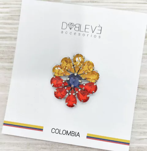 Prendedor Patrio Colombia 0001