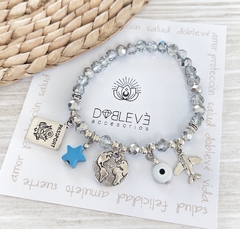 Pulsera AMULETO viajes y protección - Doblevé Accesorios