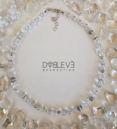 Gargantilla energética CUARZO CRISTAL - Sanación y Protección - comprar online