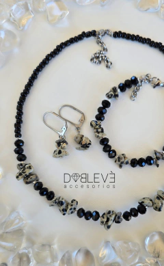 Conjunto energético JASPE DÁLMATA - Equilibrio - Doblevé Accesorios