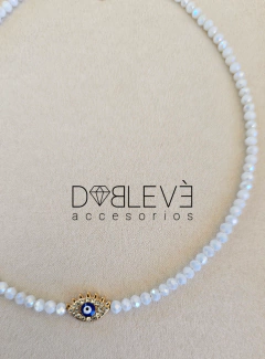 Gargantilla ojo con strass en internet