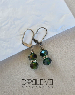 Aros de cristal - Plateados en internet