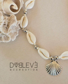 Gargantilla BUZIOS y ostra - plateada en internet