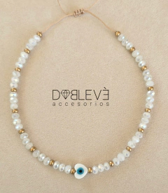 Gargantilla corazón con ojo protector - comprar online