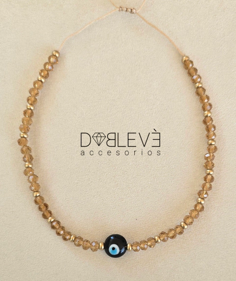 Gargantilla ojo protector - Poder y Fortaleza - comprar online