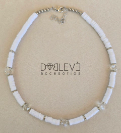 Imagen de Gargantilla FIMO Y CRISTALES