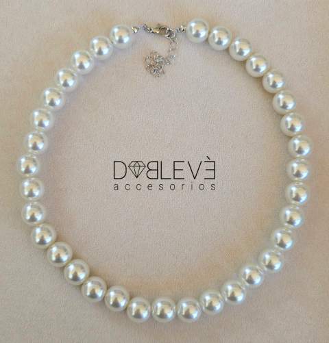 Gargantilla Perlas XL - comprar online