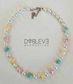 Gargantilla Flores de Cerámica - comprar online