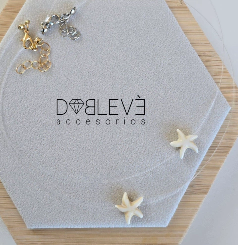 Gargantilla invisible Estrella de mar - comprar online