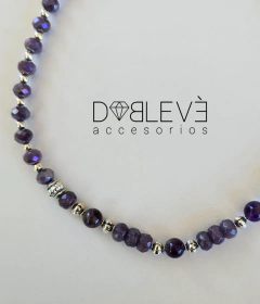 Gargantilla energética AMATISTA y Ágata - Paz, transmutación y sanación en internet