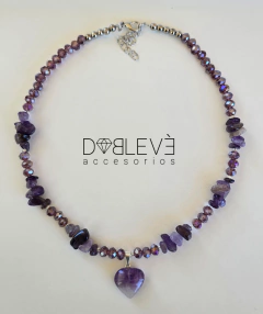 Gargantilla energética AMATISTA - Paz y Transmutación - comprar online