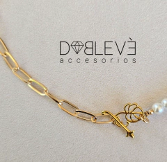 Gargantilla PERLAS Y CADENA en internet