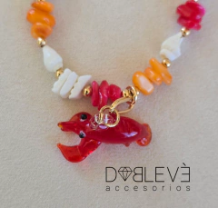 Gargantilla langosta de murano en internet