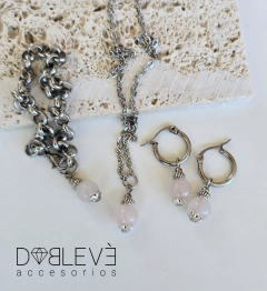 Conjunto CUARZO ROSA - Amor - comprar online