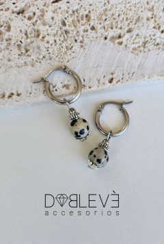 Aros JASPE DÁLMATA - Equilibrio - comprar online