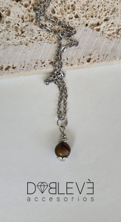 Collar OJO DE TIGRE - Poder personal y buena suerte - comprar online