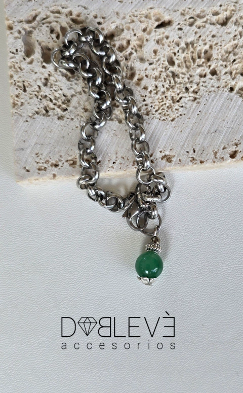 Pulsera CUARZO VERDE - Regeneración del cuerpo - comprar online