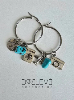 Aros TURQUESA - Purificación - comprar online