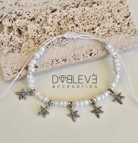 Tobillera estrellitas de mar - comprar online