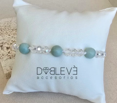 Pulsera energética AMAZONITA - INTUICIÓN - comprar online