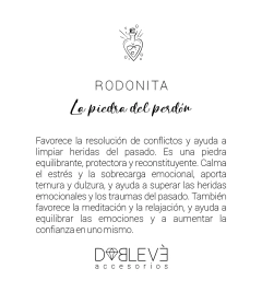 Aros RODONITA - Perdón y sanación del pasado en internet