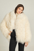 Casaco Maxi em Lã da Mongólia Off White - comprar online