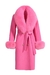 Sobretudo Maxi Pele Pink